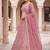 Dusty Rose Designer Lehenga Choli with Intricate Embroidery and Matching Dupatta – Elegant Ethnic Bridal/Wedding Wear