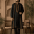 embroidered kurta set with stole