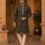  black embroidered  kurta set (with inner lining)