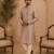 Peach printed  kurta set