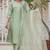 Pastel premium designer festive wear readymade suit