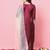 Red premium designer festive wear readymade suit