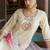 White premium designer festive wear readymade suit