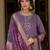 Lavender premium designer festive wear readymade suit