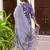 Blue premium designer festive wear readymade suit