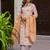 Yellow premium designer festive wear readymade suit