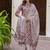 Maroon premium designer festive wear readymade suit