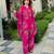 rani georgette readymade suit with digital printed work