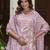 Purple premium designer festive wear readymade suit