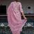 Purple premium designer festive wear readymade suit