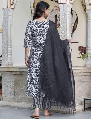 Blue premium designer festive wear readymade suit 4