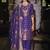 Royal-blue premium designer festive wear readymade suit