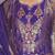 Royal-blue premium designer festive wear readymade suit