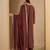 Coffee premium designer festive wear readymade suit