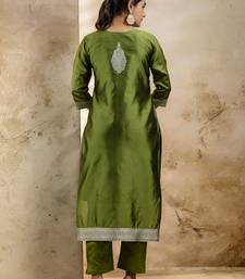 Mehendi premium designer festive wear readymade suit
