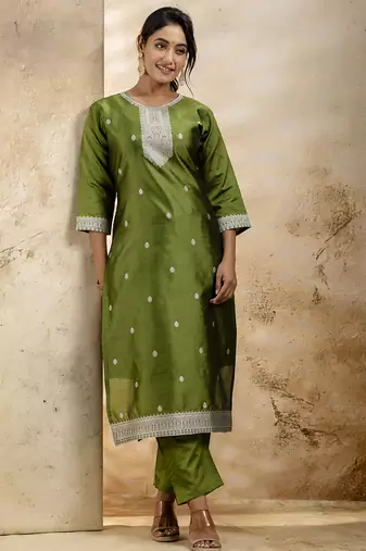 Mehendi premium designer festive wear readymade suit