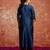 Teal premium designer festive wear readymade suit