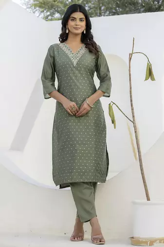 Mehendi premium designer festive wear readymade suit