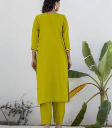 Lemon premium designer festive wear readymade suit