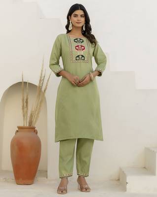 Pastel premium designer festive wear readymade suit 3