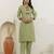 Pastel premium designer festive wear readymade suit