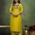 Lemon premium designer festive wear readymade suit