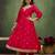 Dark-rani-pink premium designer festive wear readymade suit