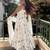 White floral embroidered vichitra silk anarkali gown set with dupatta & pant