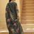 Green premium designer festive wear readymade suit