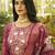 Maroon premium designer festive wear readymade suit