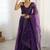 Purple Net Lehenga Choli