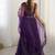 Purple Net Lehenga Choli