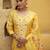Yellow premium designer festive wear readymade suit