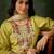 Light-yellow premium designer festive wear readymade suit