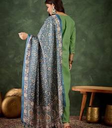 Pastel premium designer festive wear readymade suit