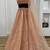 Peach Net Lehenga Choli