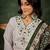 White premium designer festive wear readymade suit