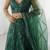 Green Net Lehenga Choli
