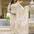 Cream premium designer festive wear readymade suit