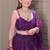 Purple Net lehenga Choli