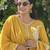 Yellow premium designer festive wear readymade suit