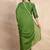 Light-green premium designer festive wear readymade suit