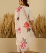Off-white premium designer festive wear readymade suit