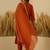 Mustard premium designer festive wear readymade suit