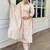 Beige premium designer festive wear readymade suit