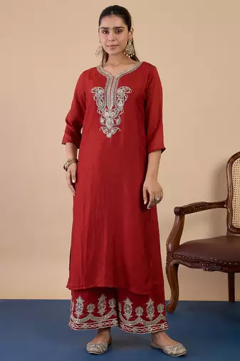 Mustard premium designer festive wear readymade suit