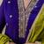 Purple premium designer festive wear readymade suit