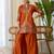 Mustard premium designer festive wear readymade suit