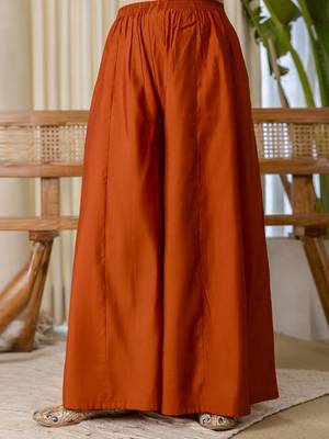 Mustard premium designer festive wear readymade suit 4