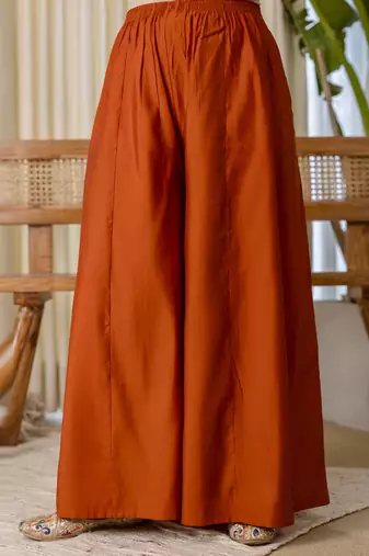 Mustard premium designer festive wear readymade suit